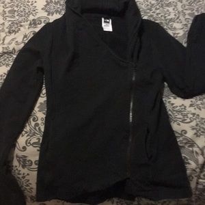 The North Face cotton asymmetrical zip jacket